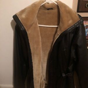 Women’s leather Bomber size Medium